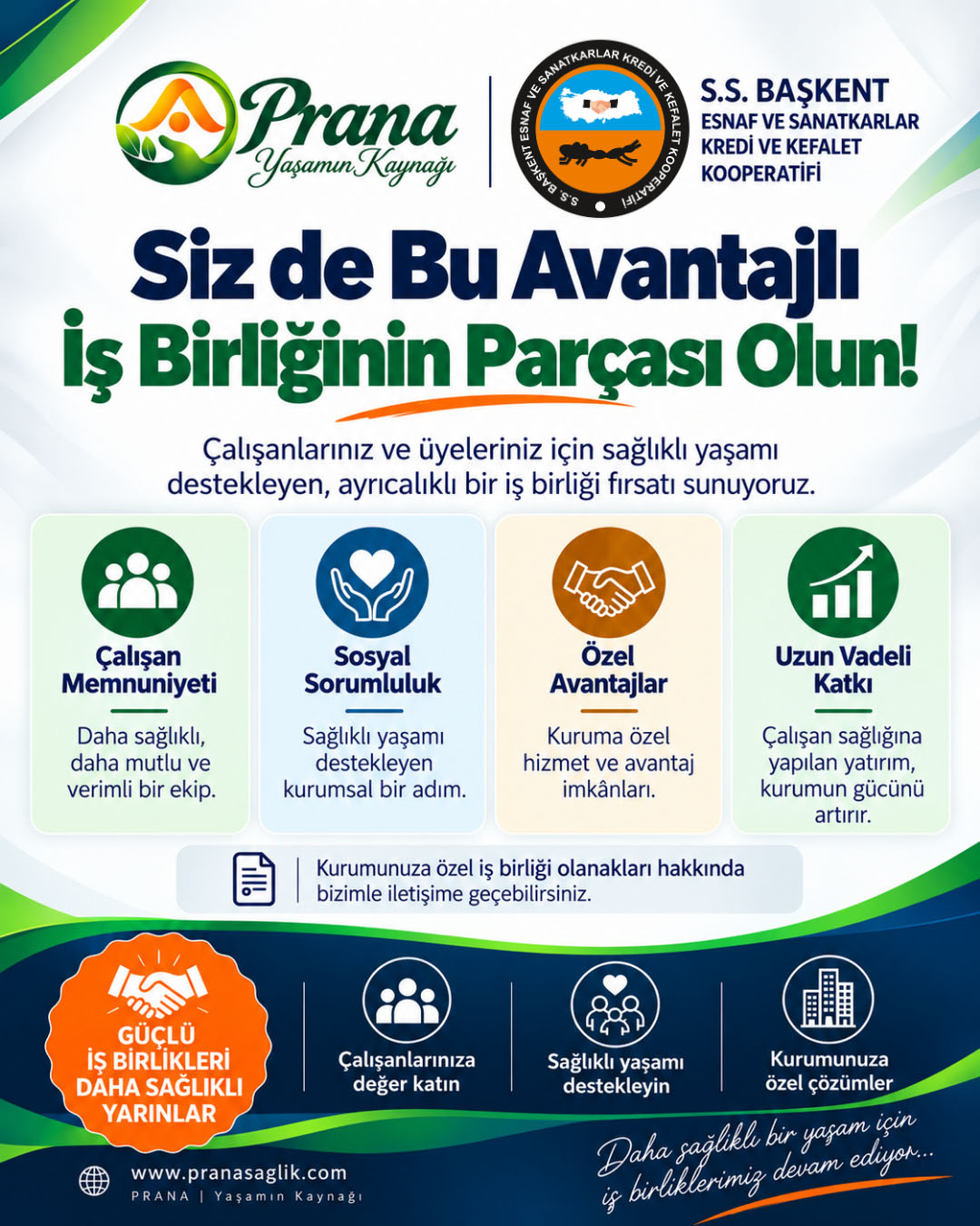 Prana Sağlık Başkent Esnaf ve Sanatkarlar Kredi ve Kefalet Kooperatifi Anlaşma 5